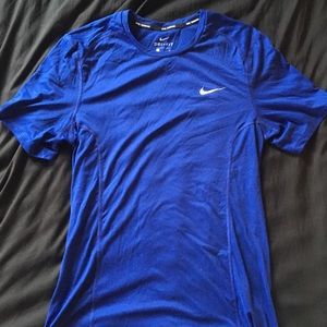 Blue Nike Dri-Fit Tee